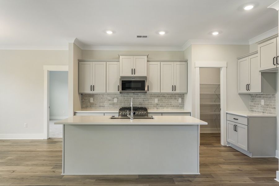 Furnished interior view inside a new home in Cottages at Lake Emory, Inman (Image 5). Furnished interior view inside a new home in Cottages at Lake Emory, Inman (Image 5).