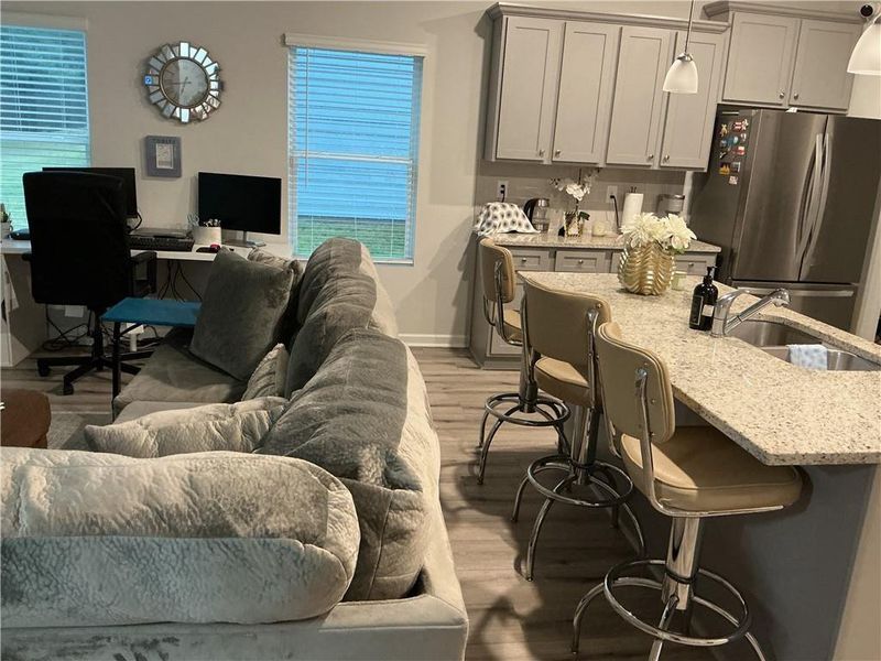 Furnished interior view inside a new home in , Hampton (Image 12). Furnished interior view inside a new home in , Hampton (Image 12).