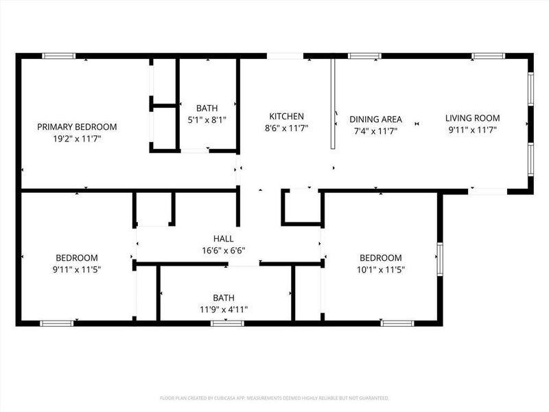 2D floor plan layout of this home in , Carrollton, GA (Image 5).