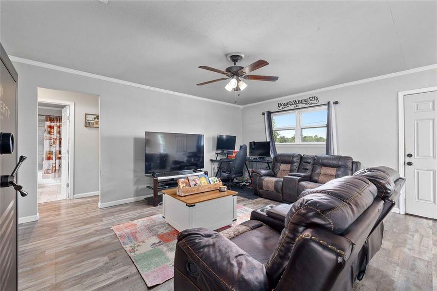 Furnished interior view inside a new home in , Brownwood (Image 14). Furnished interior view inside a new home in , Brownwood (Image 14).