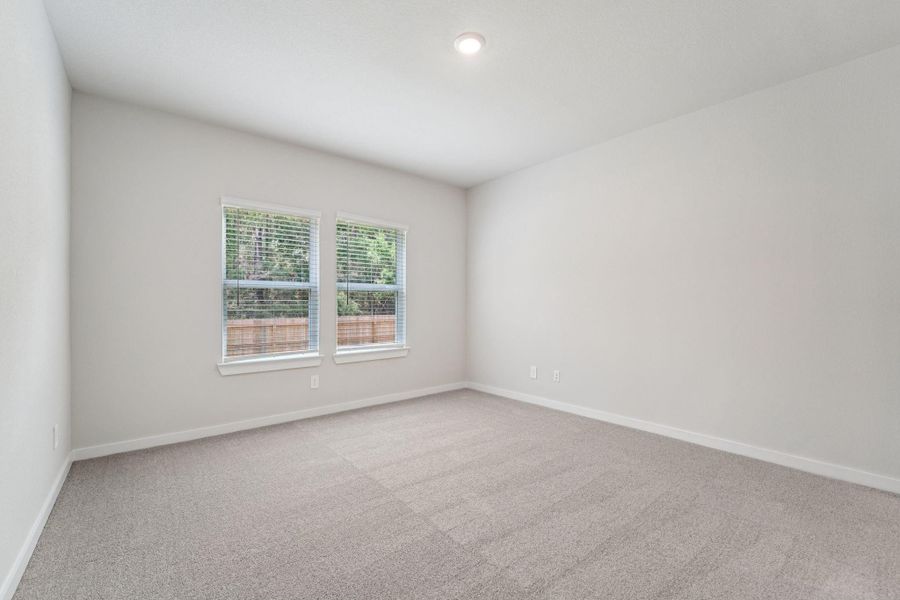 Spacious, unfurnished interior of a new home in Landing Meadows - Traditional Series, New Caney (Image 42). Spacious, unfurnished interior of a new home in Landing Meadows - Traditional Series, New Caney (Image 42).