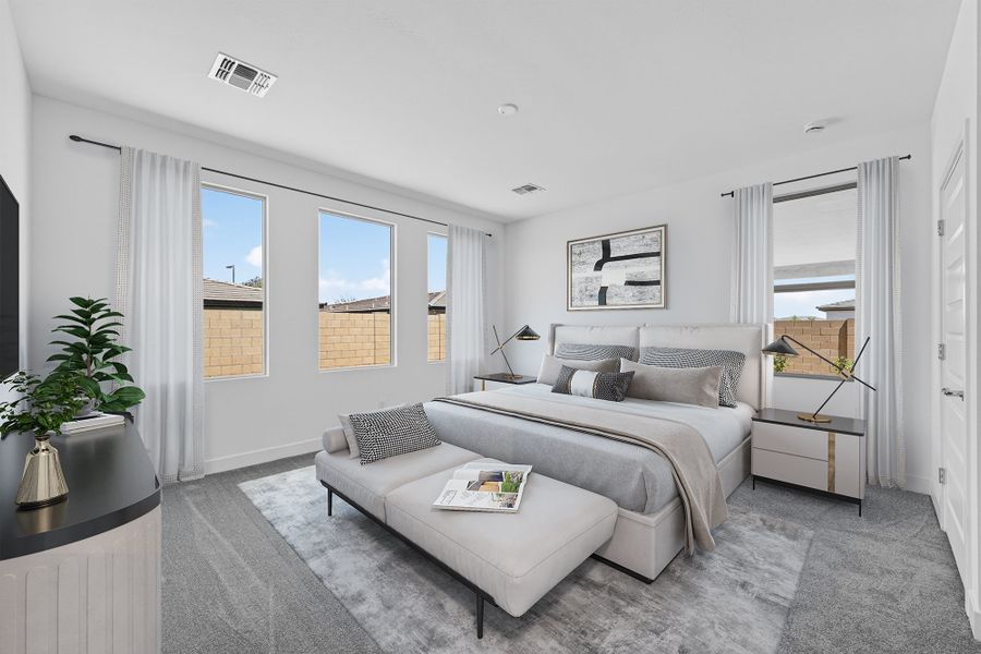 Furnished interior view inside a new home in Meridian, Queen Creek (Image 8).