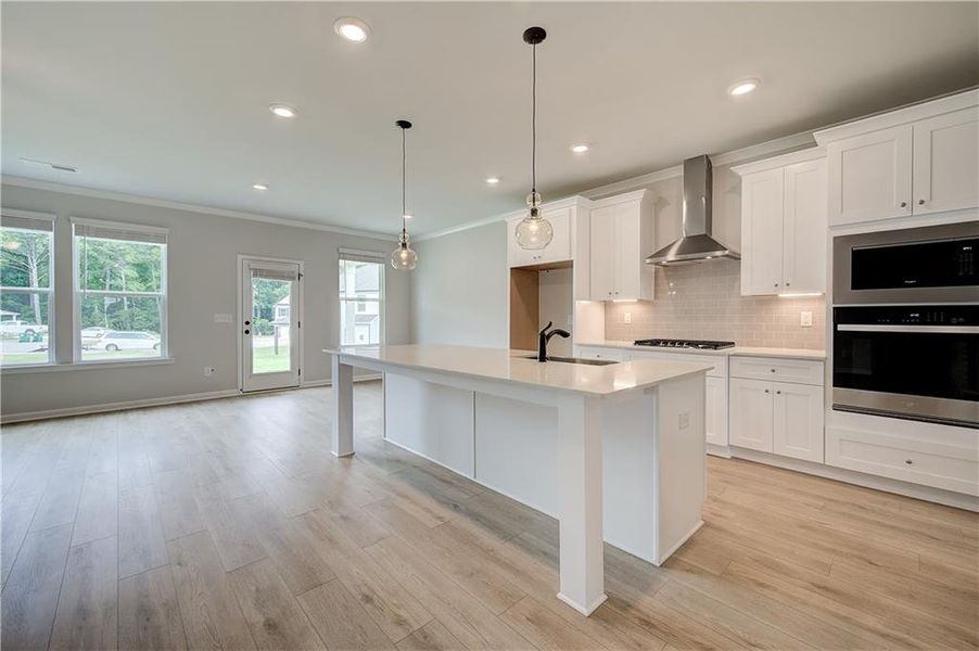 Furnished interior view inside a new home in Kingston, Locust Grove (Image 5).