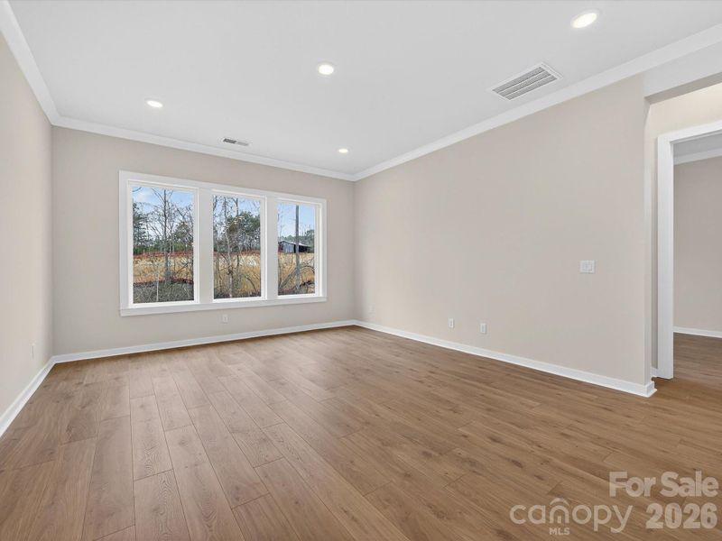 Spacious, unfurnished interior of a new home in North Creek Village, Huntersville (Image 31). Spacious, unfurnished interior of a new home in North Creek Village, Huntersville (Image 31).