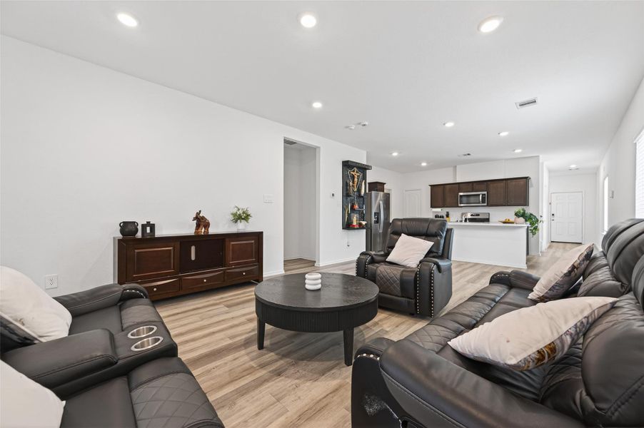 Furnished interior view inside a new home in Legacy Park, Houston (Image 5).