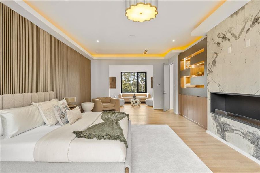 Furnished interior view inside a new home in , Marietta (Image 15).