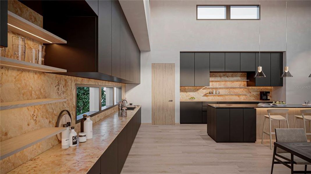 Furnished interior view inside a new home in , Punta Gorda (Image 7).