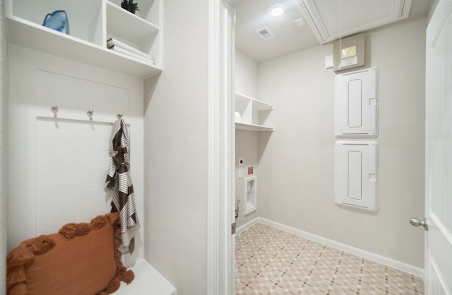 Valet and Laundry Room