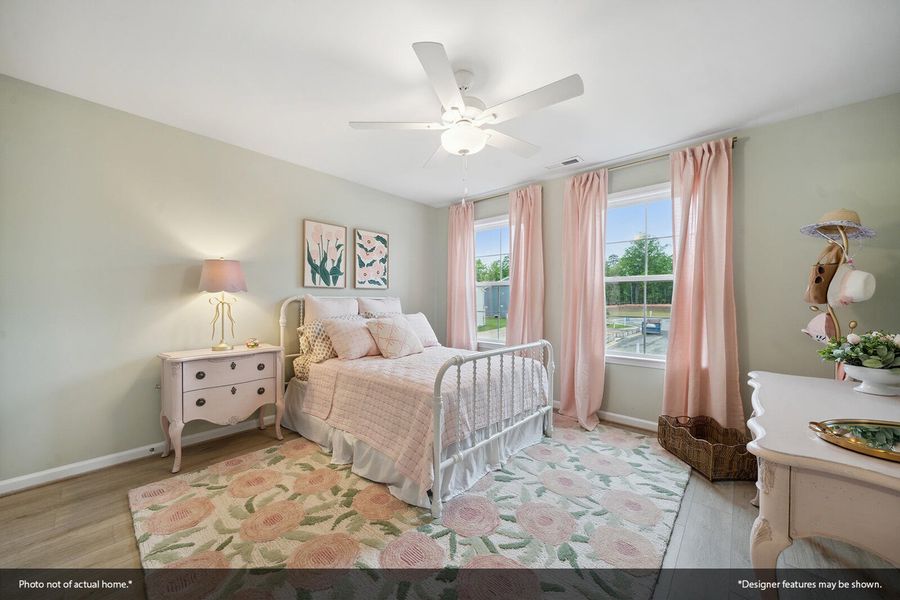 Furnished interior view inside a new home in Central Creek, Goose Creek (Image 9).