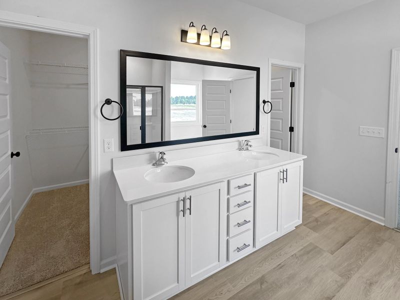 Furnished interior view inside a new home in Doctor's Creek, Ludowici (Image 8).