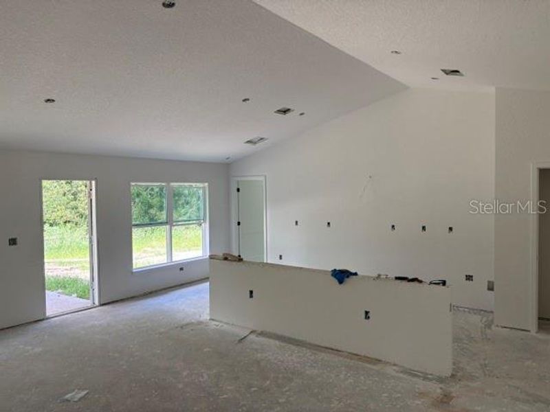 In-progress construction of a new home in Juliette Falls, Dunnellon, FL (Image 4). In-progress construction of a new home in Juliette Falls, Dunnellon, FL (Image 4).
