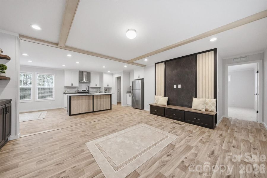 Furnished interior view inside a new home in , Morganton (Image 8).