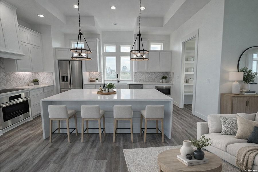 Furnished interior view inside a new home in , Port Aransas (Image 10). Furnished interior view inside a new home in , Port Aransas (Image 10).