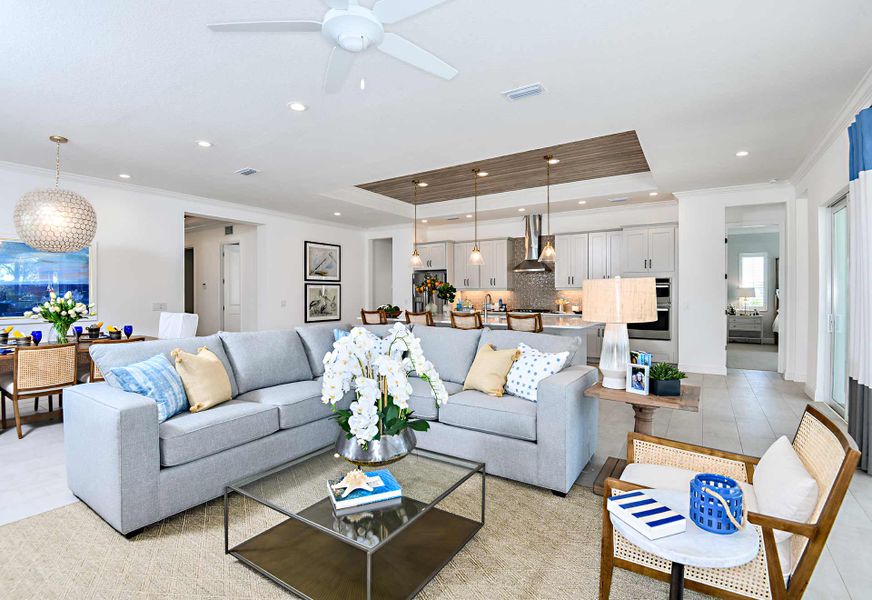 Furnished interior view inside a new home in Avelina, Venice (Image 38).