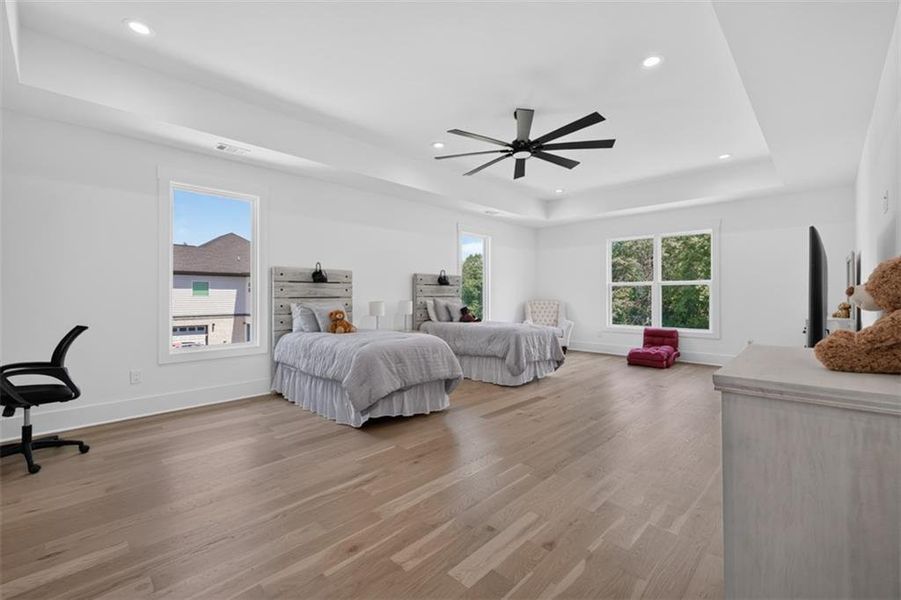 Furnished interior view inside a new home in , Buford (Image 71).