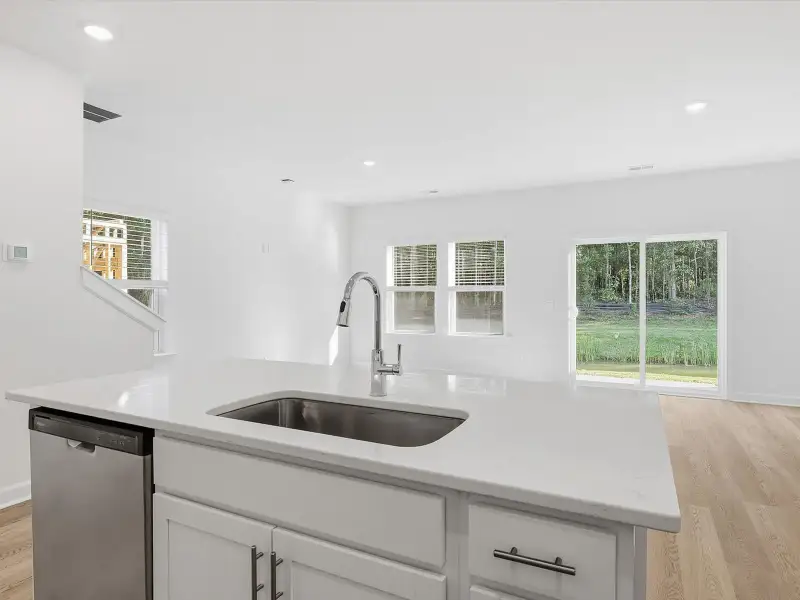 Close-up of interior finishes inside a home in Courts at Brook Run, Moncks Corner (Image 6).
