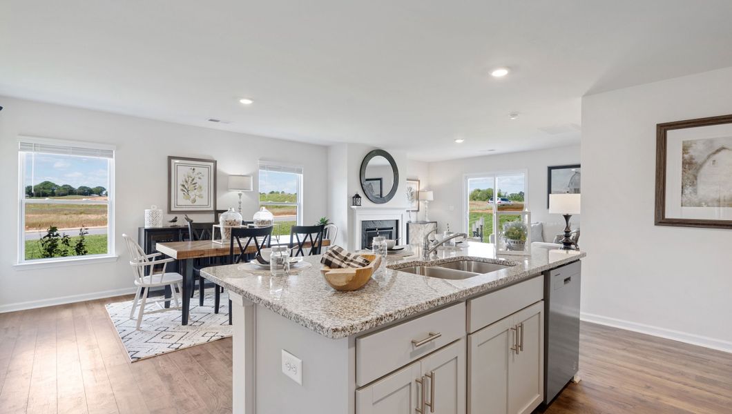 Representative furnished interior of a home built from the ROBIE by D.R. Horton in Seneca Falls, Seneca (Image 10).