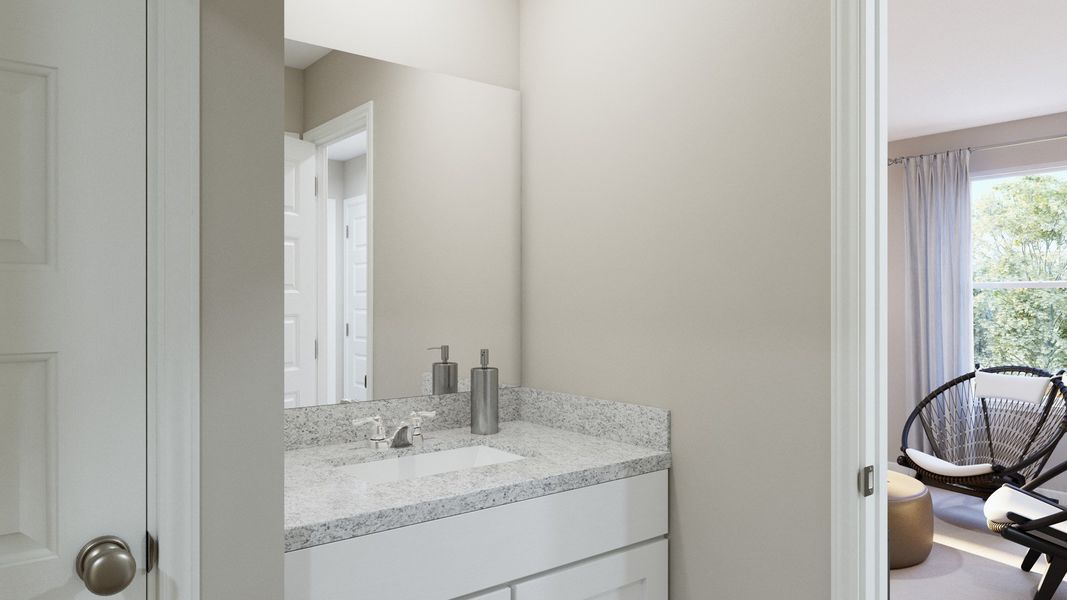 Representative furnished interior of a home built from the The Nottingham by Legend Homes in Townsend Reserve, Splendora (Image 26).