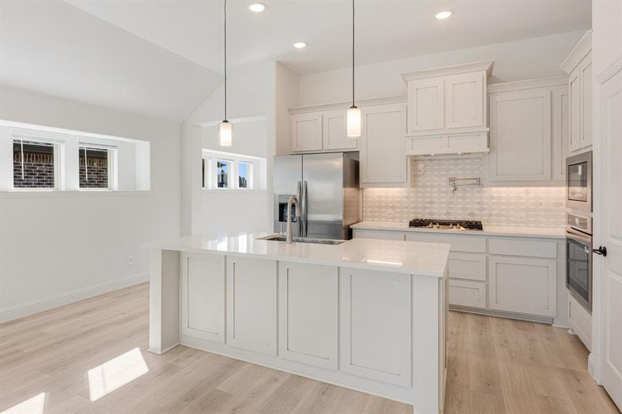 Furnished interior view inside a new home in West Crossing, Anna (Image 5). Furnished interior view inside a new home in West Crossing, Anna (Image 5).