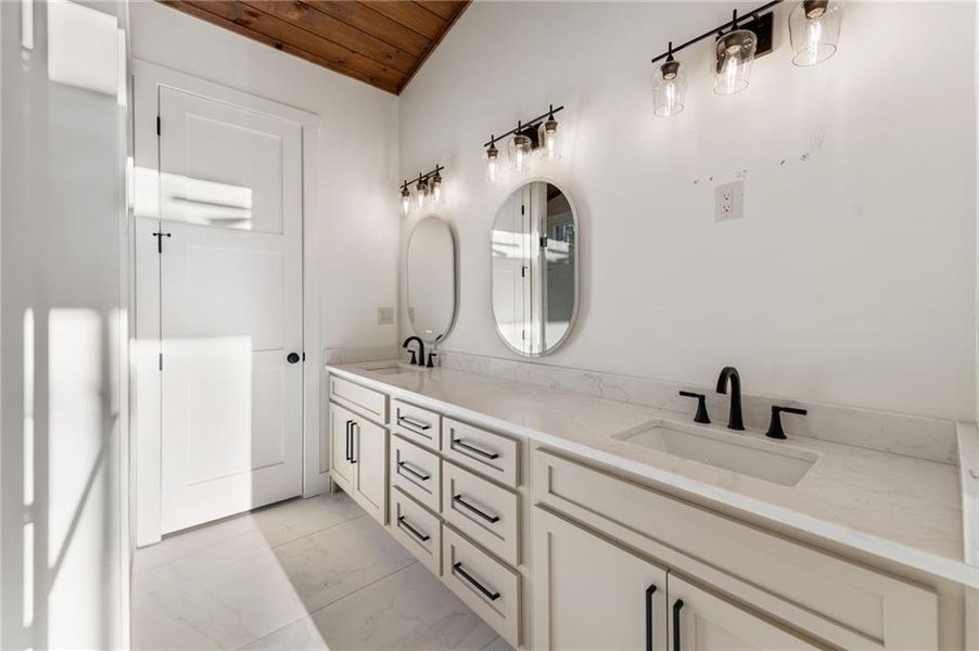 Furnished interior view inside a new home in , Blue Ridge (Image 8).