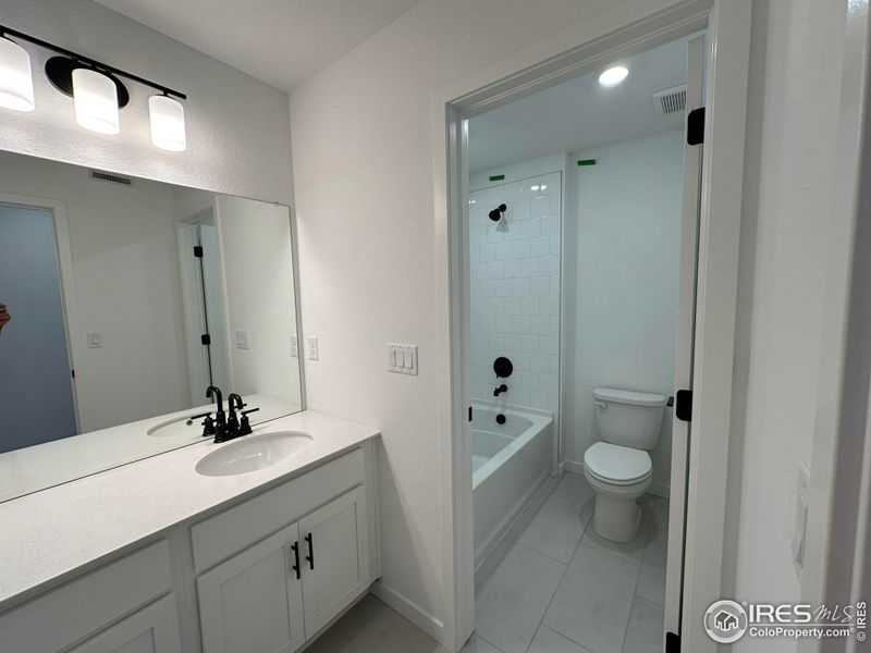 Secondary bathroom