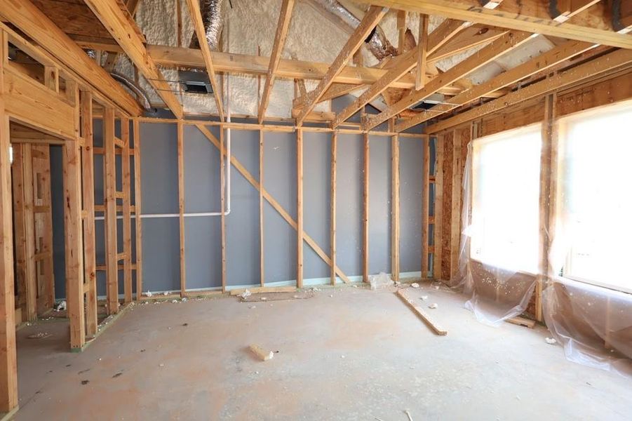 Spacious, unfurnished interior of a new home in Escondido 45’ Homesites, Magnolia (Image 6). Spacious, unfurnished interior of a new home in Escondido 45’ Homesites, Magnolia (Image 6).