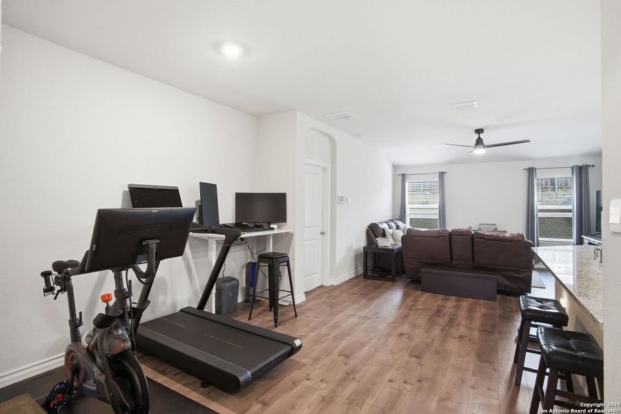 Furnished interior view inside a new home in , San Antonio (Image 10).