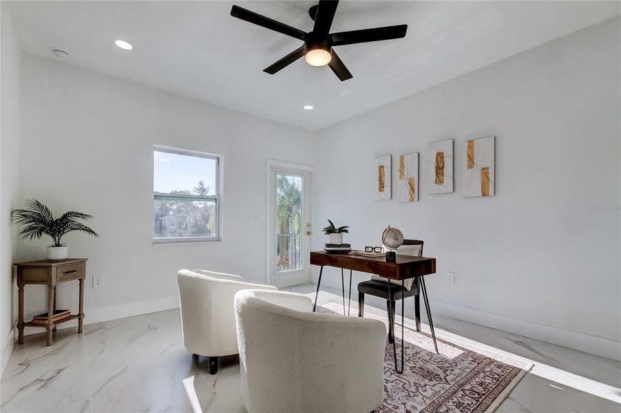 Furnished interior view inside a new home in , New Port Richey (Image 42).