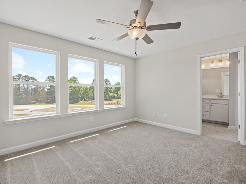 Spacious, unfurnished interior of a new home in Camden Park, Knightdale (Image 21). Spacious, unfurnished interior of a new home in Camden Park, Knightdale (Image 21).
