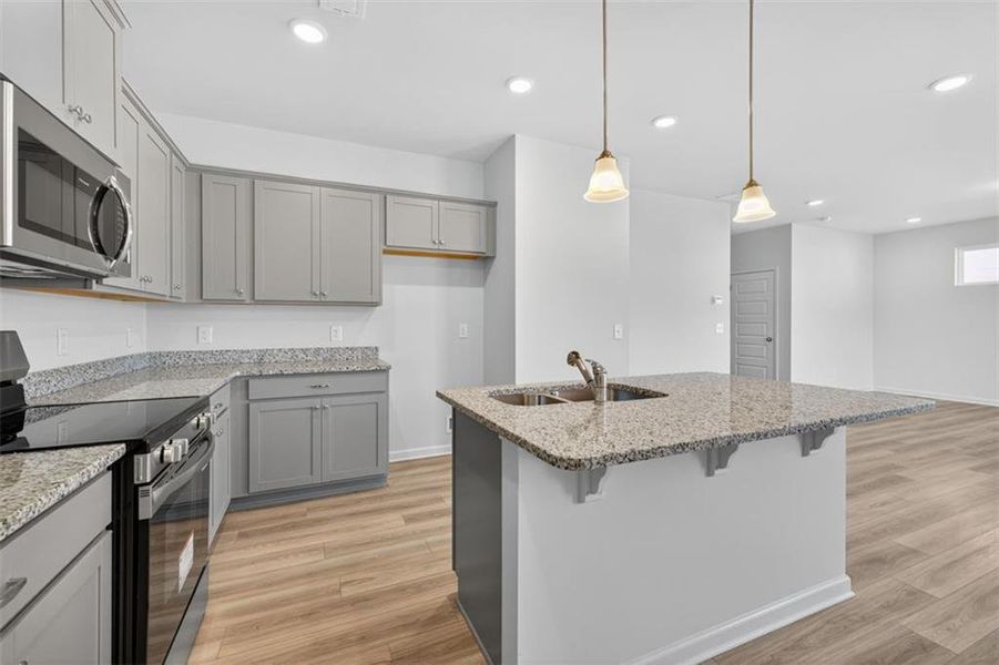 Furnished interior view inside a new home in Longbrooke, Rome (Image 7).