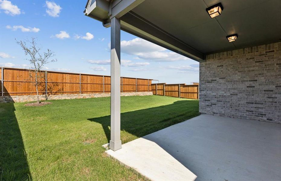 Covered patio Covered patio