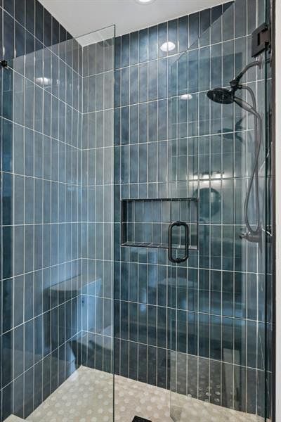 Close-up of interior finishes inside a home in , Atlanta (Image 16).