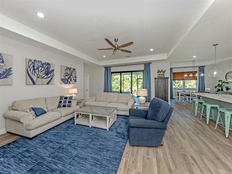 Furnished interior view inside a new home in , Rotonda West (Image 6).