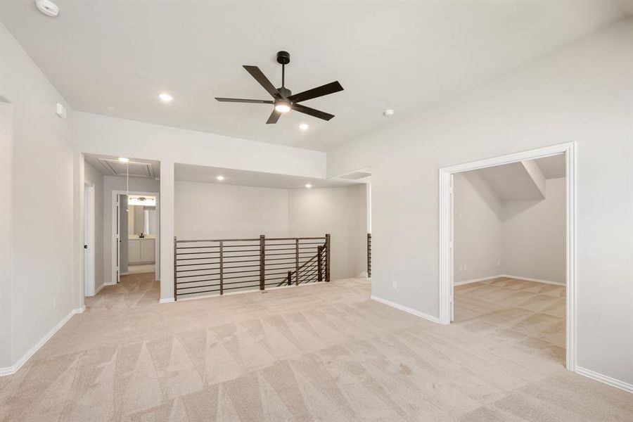 Spacious, unfurnished interior of a new home in Creekview Meadows, Pilot Point (Image 28). Spacious, unfurnished interior of a new home in Creekview Meadows, Pilot Point (Image 28).