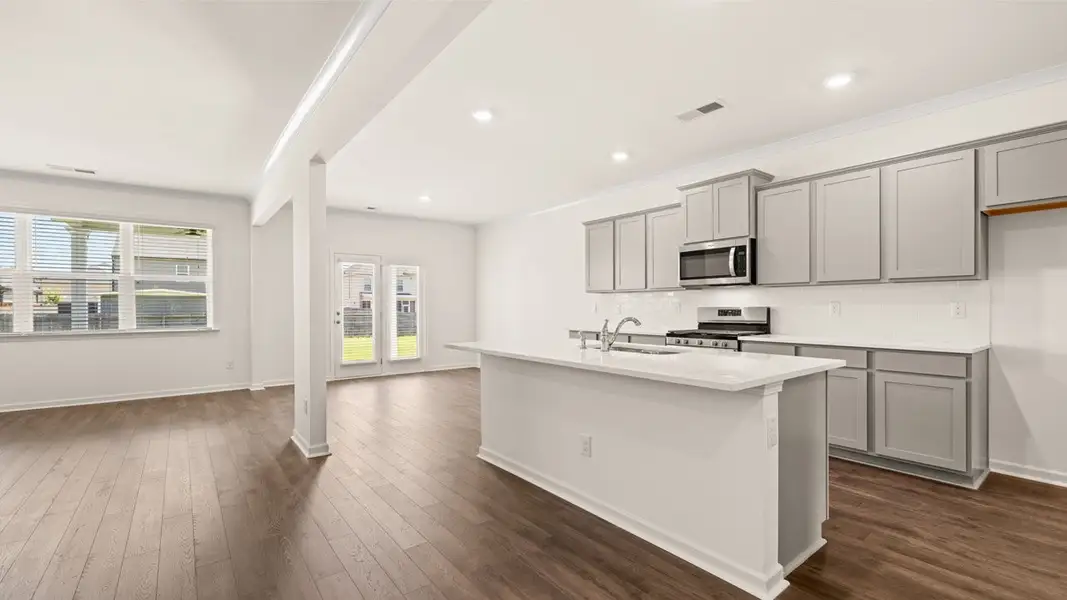 Furnished interior view inside a new home in Bridle Creek, Locust Grove (Image 3).