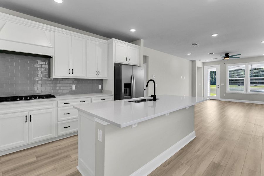 Furnished interior view inside a new home in , Summerville (Image 16).