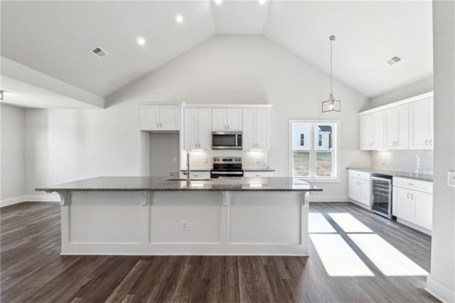 Furnished interior view inside a new home in , Talking Rock (Image 7).