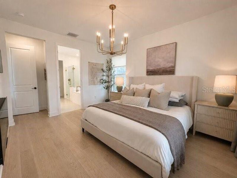 Furnished interior view inside a new home in , Sarasota (Image 9). Furnished interior view inside a new home in , Sarasota (Image 9).