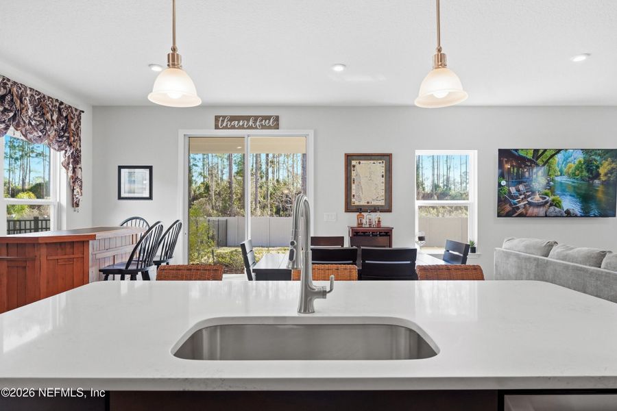 Furnished interior view inside a new home in , St. Augustine (Image 11).