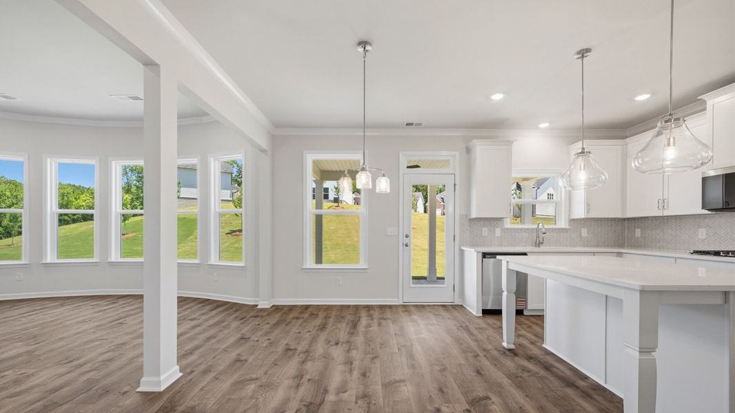 Spacious, unfurnished interior of a new home in The Gates at Pates Creek, Hampton (Image 21). Spacious, unfurnished interior of a new home in The Gates at Pates Creek, Hampton (Image 21).