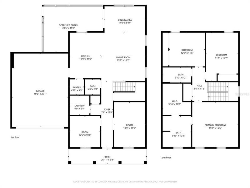 2D floor plan layout of this home in , Okahumpka, FL (Image 5). 2D floor plan layout of this home in , Okahumpka, FL (Image 5).