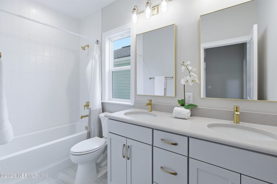 Furnished interior view inside a new home in , Ponte Vedra (Image 18).