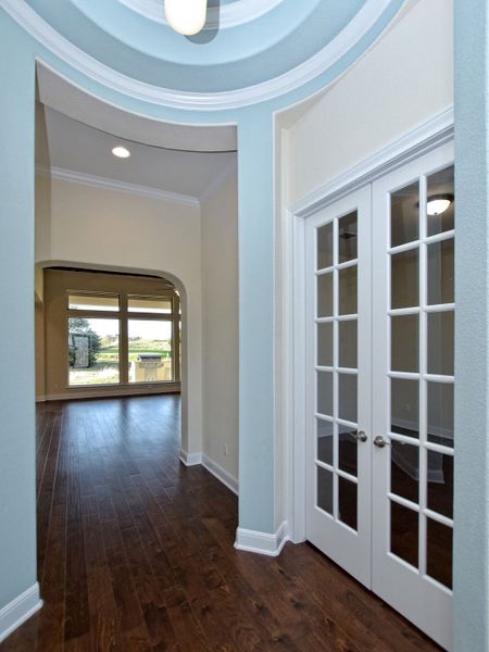 Representative unfurnished interior of a home built from the Coronado I by Giddens Homes in Clearwater Ranch, Liberty Hill (Image 117).
