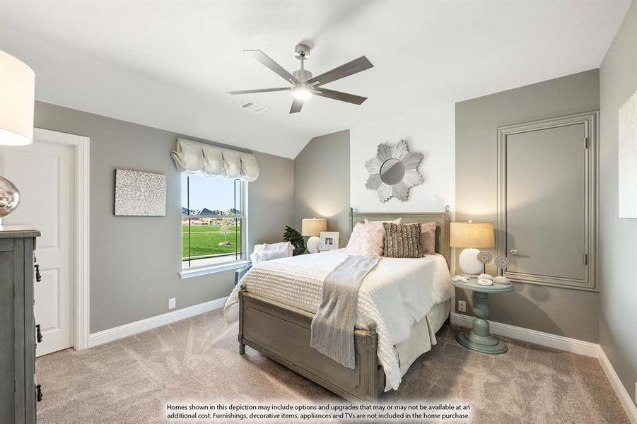Furnished interior view inside a new home in The Oaks, Red Oak (Image 10). Furnished interior view inside a new home in The Oaks, Red Oak (Image 10).