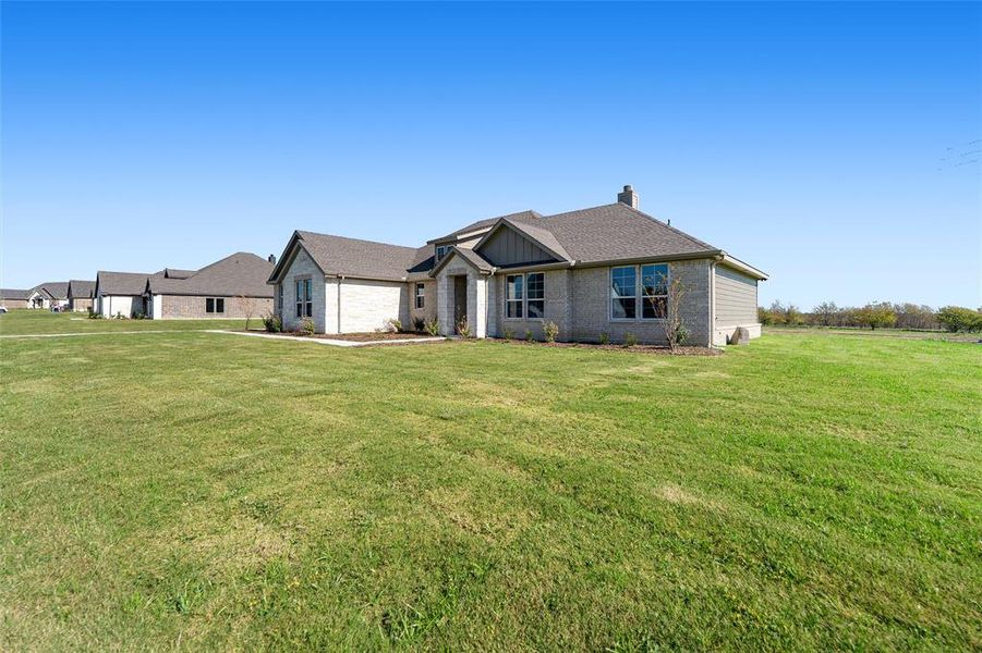 Exterior details and patio area of a home in Parker Heights, Valley View (Image 3). Exterior details and patio area of a home in Parker Heights, Valley View (Image 3).