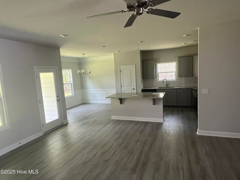 Furnished interior view inside a new home in Rutledge, Shallotte (Image 4).