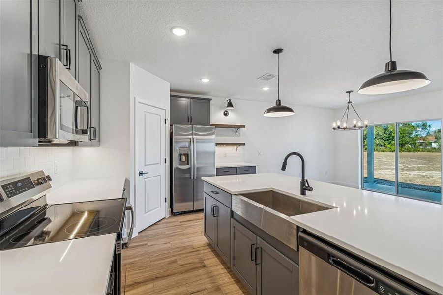 Furnished interior view inside a new home in Aspire at Glen Aire, Ocala (Image 17).