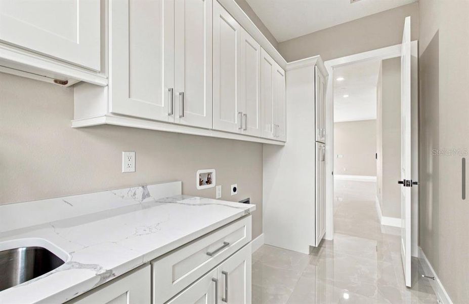 Furnished interior view inside a new home in , Tampa (Image 57).