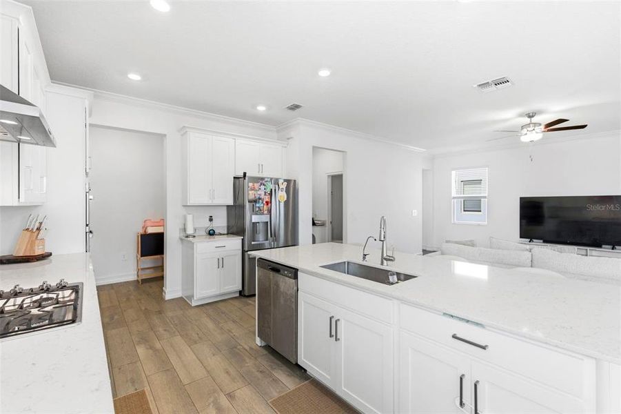 Furnished interior view inside a new home in , Palmetto (Image 49).