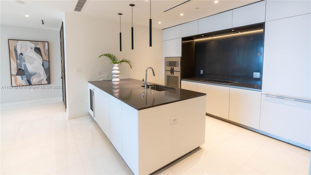 Furnished interior view inside a new home in , Miami (Image 6).